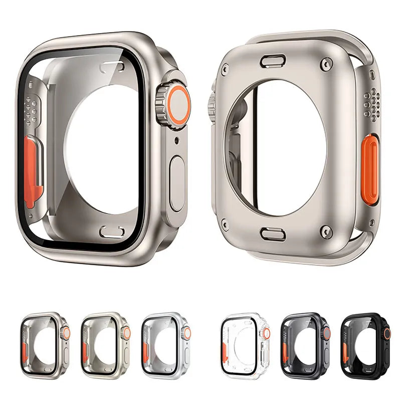 Screen Protector Apple Watch Hard Case verander in ULTRA