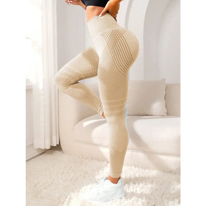 Activewear Dames High Waist Naadloze Fitness Sport Legging