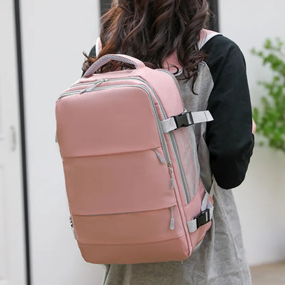 Dames Travel Backpack met USB oplaadpunt