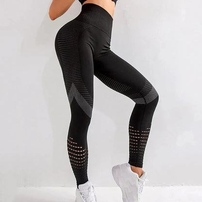 Dames High Waist Naadloze Fitness Sport Legging