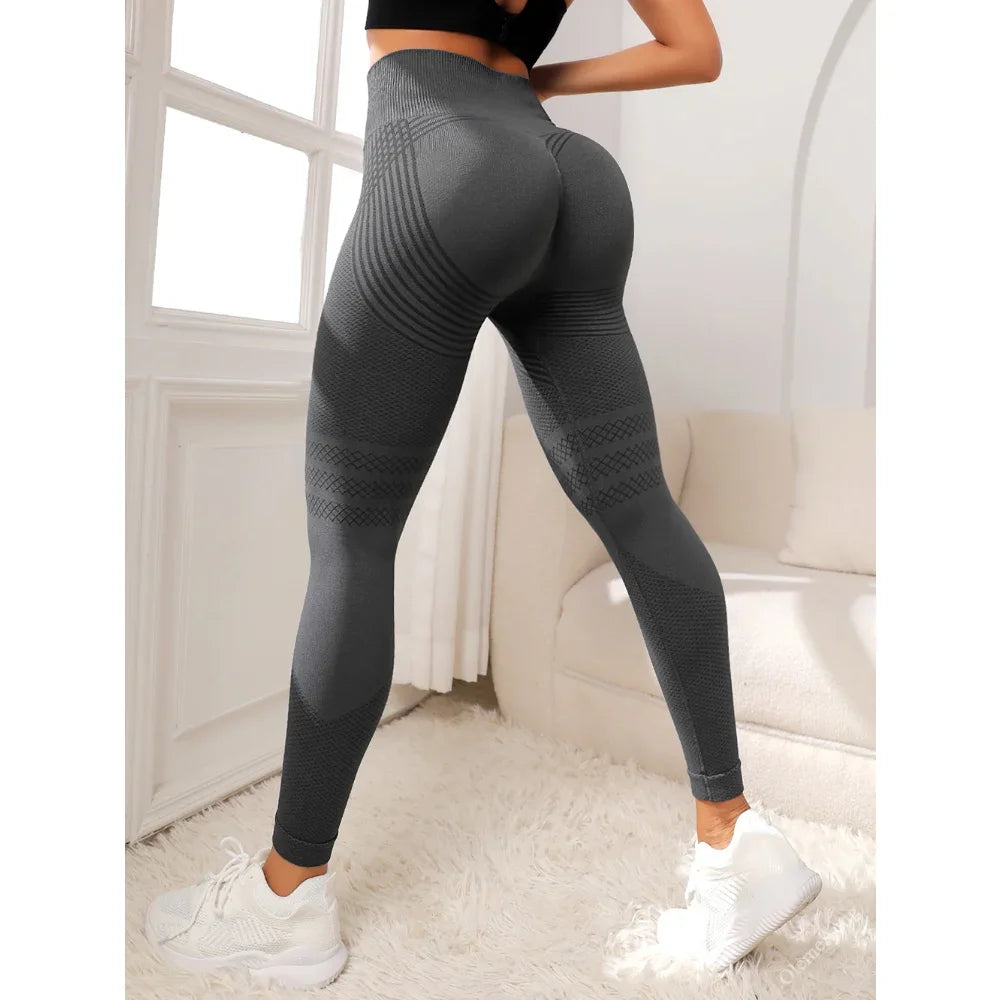 Activewear Dames High Waist Naadloze Fitness Sport Legging