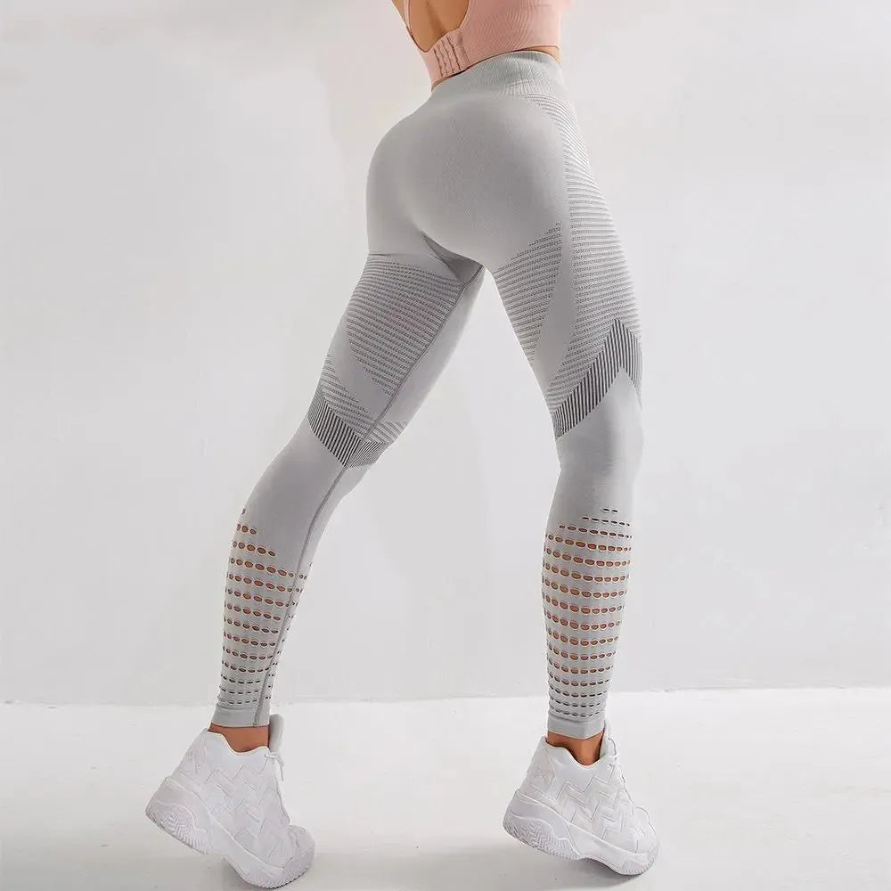 Dames High Waist Naadloze Fitness Sport Legging