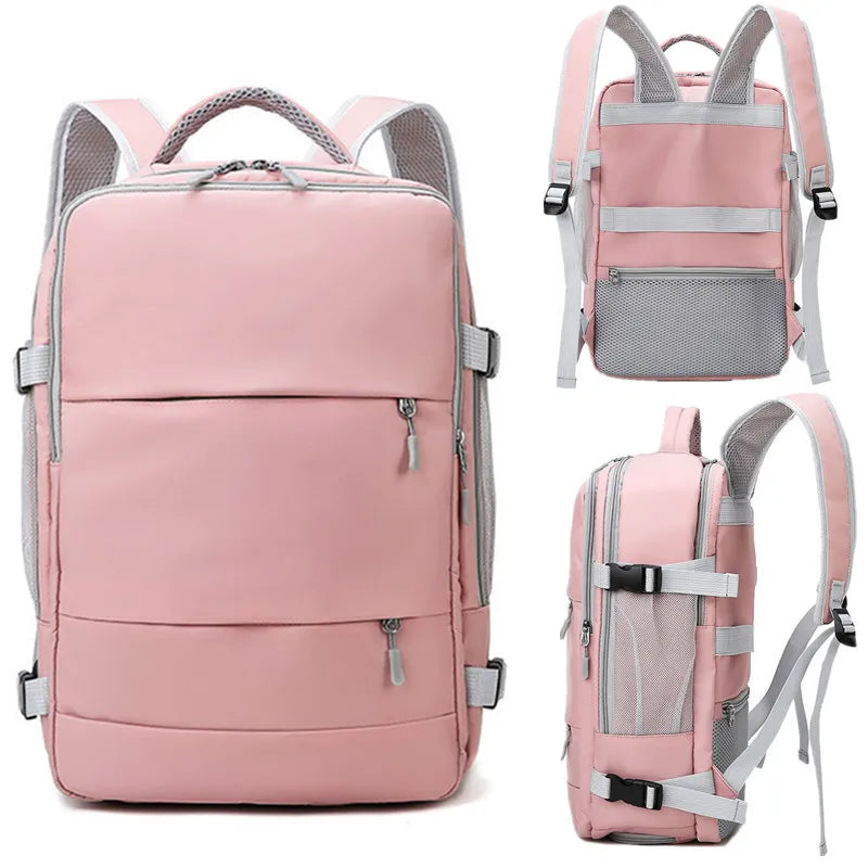 Dames Travel Backpack met USB oplaadpunt