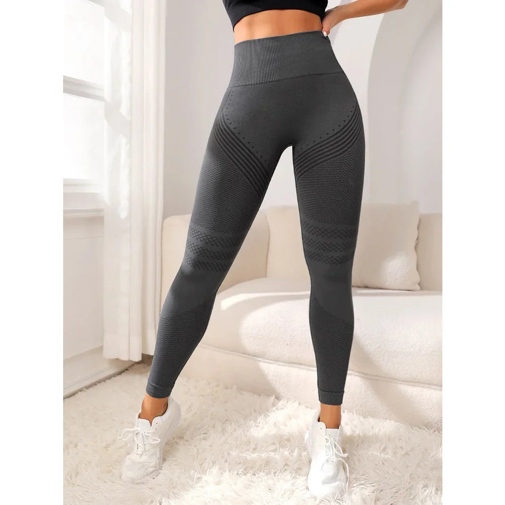 Activewear Dames High Waist Naadloze Fitness Sport Legging