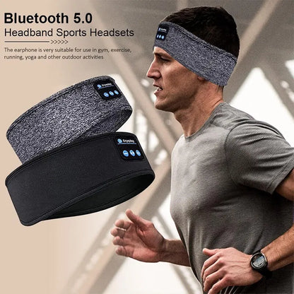 Enjoying Slaap en Sportband met speakers Bluetooth 5.0