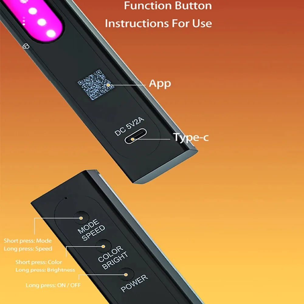 Smart Ambient Reactive LED 3D Licht